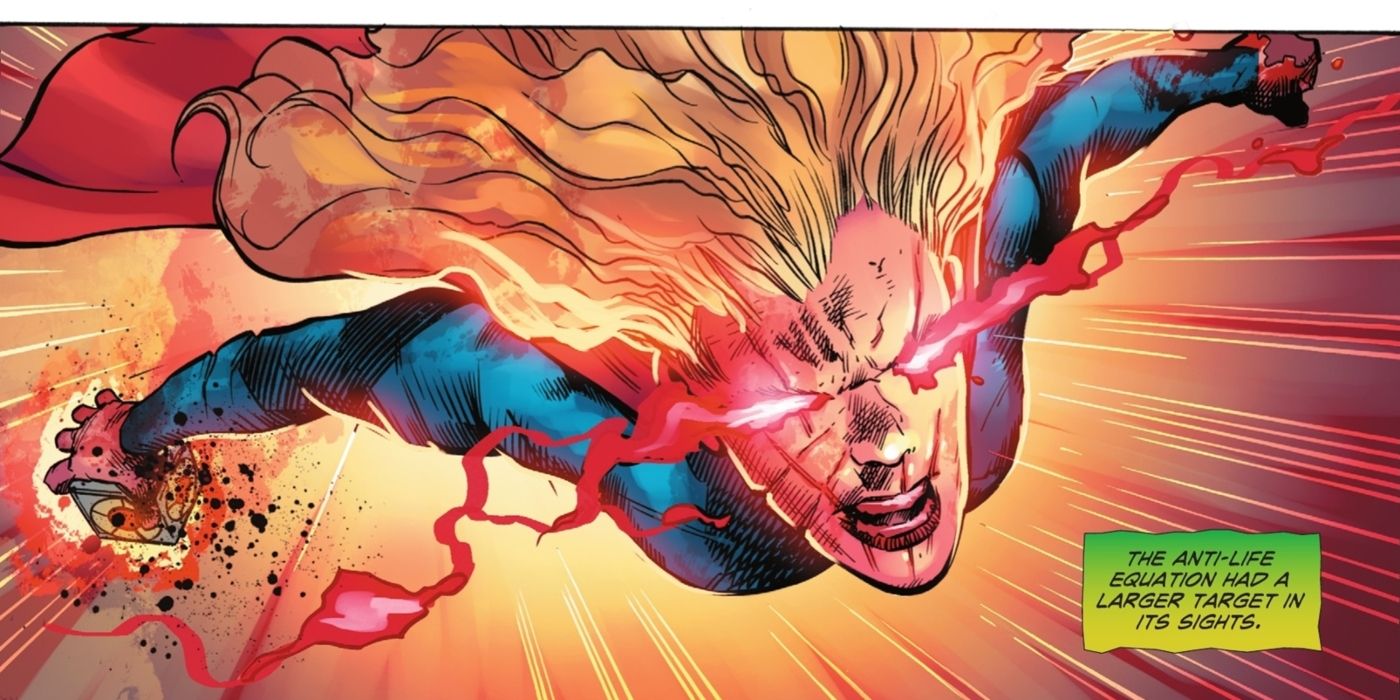 Darkseid has corrupted Supergirl.