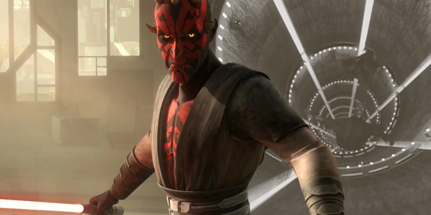 darth maul clone wars death