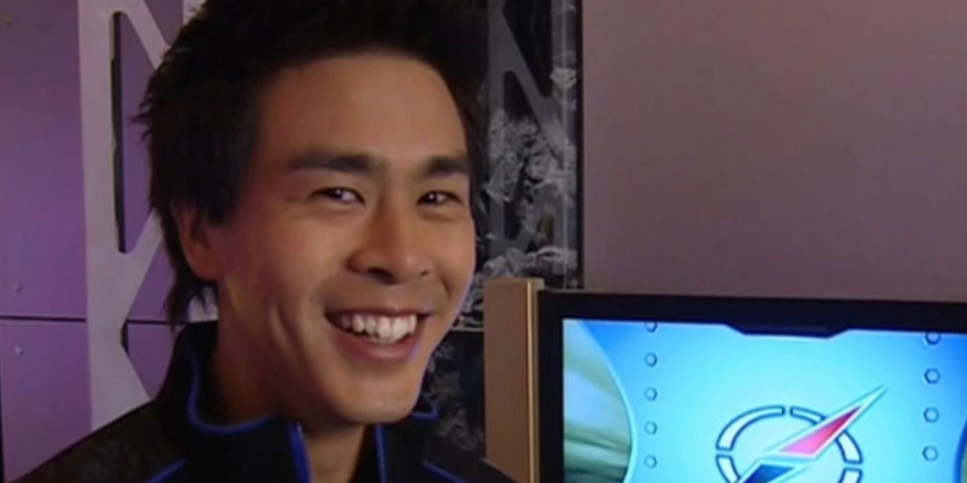 Dax smiling in Power Rangers Operation Overdrive