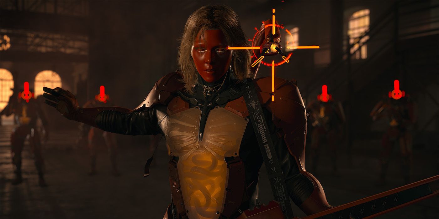 Higgs Monaghan en Death Stranding 2 con una nueva máscara roja, arma espada y cuerpo artificial