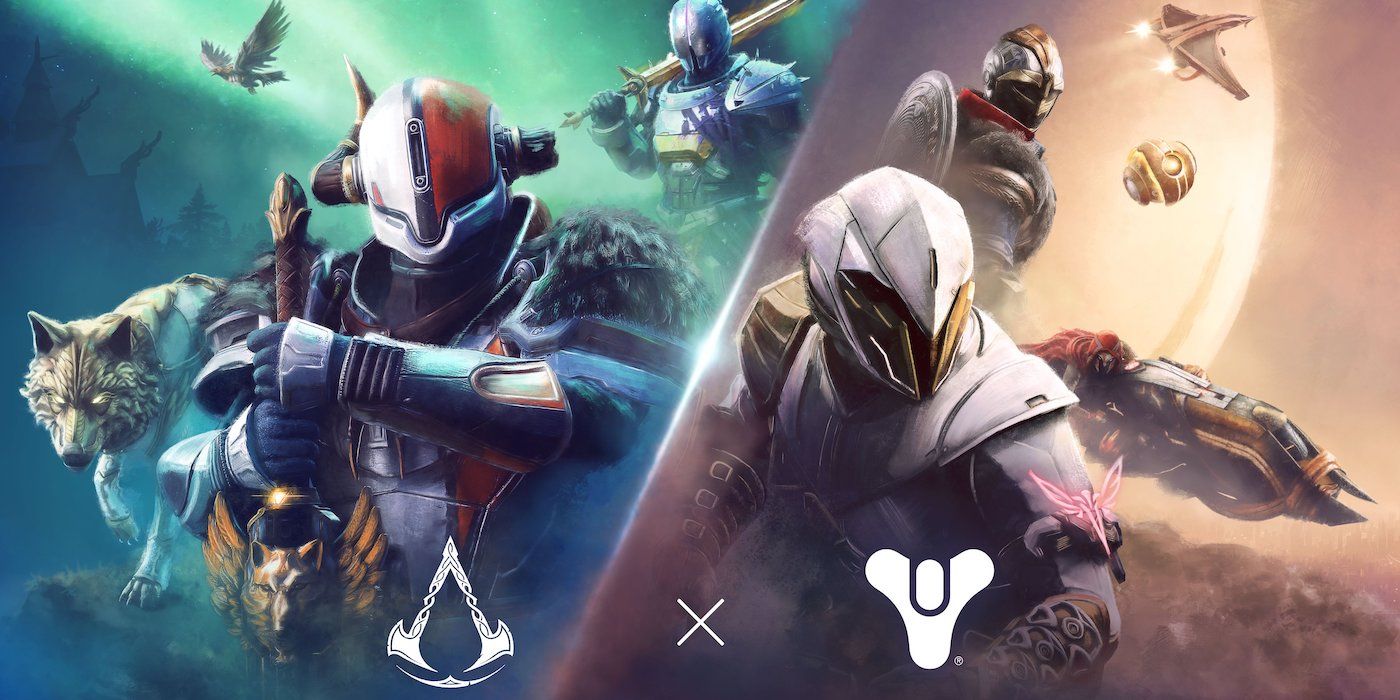 A crossover between Destiny 2 and Assassins Creed Valhalla adds skins to both games inspired by the other
