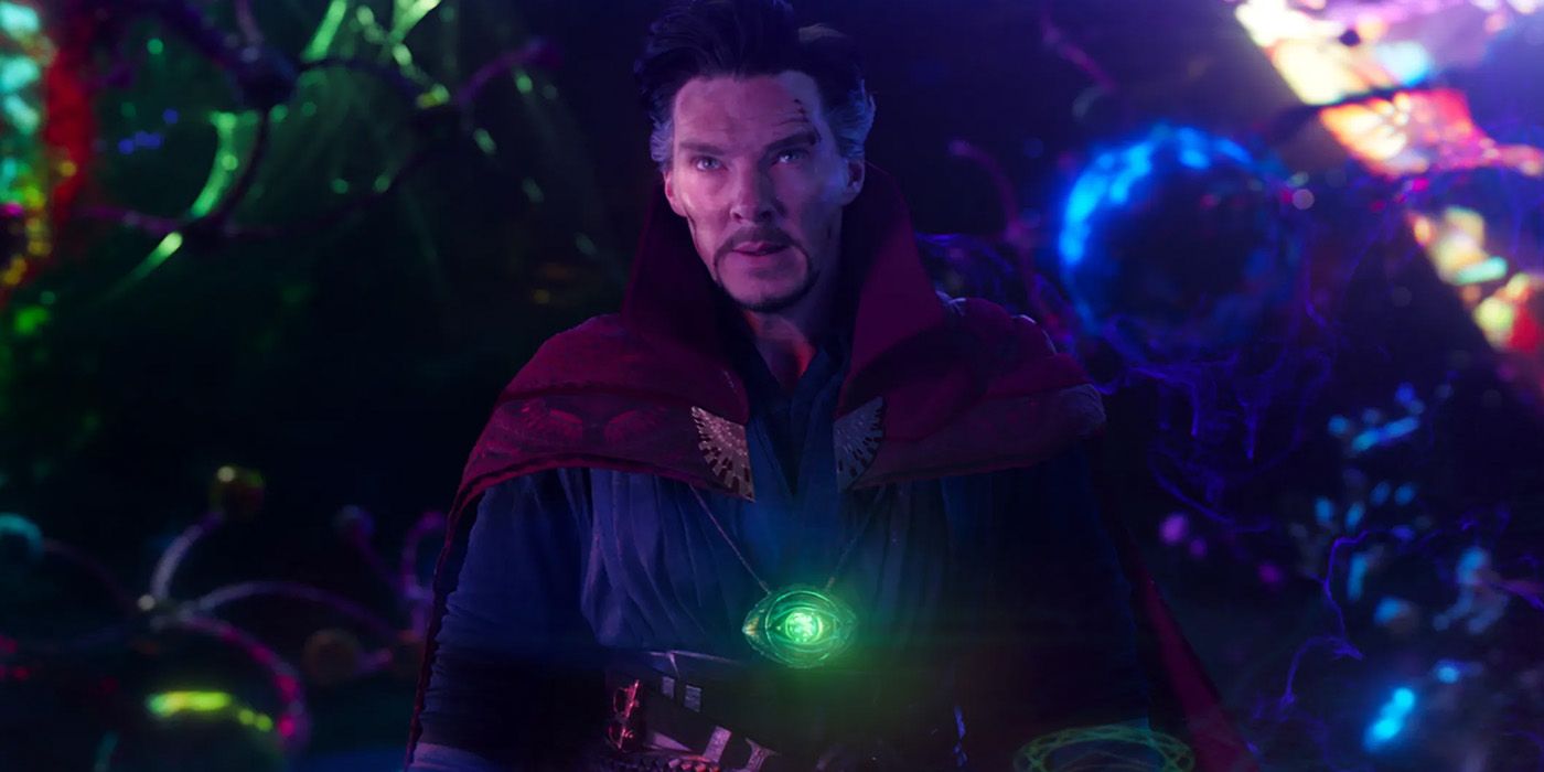 Doctor Strange wearing Eye of Agamotto