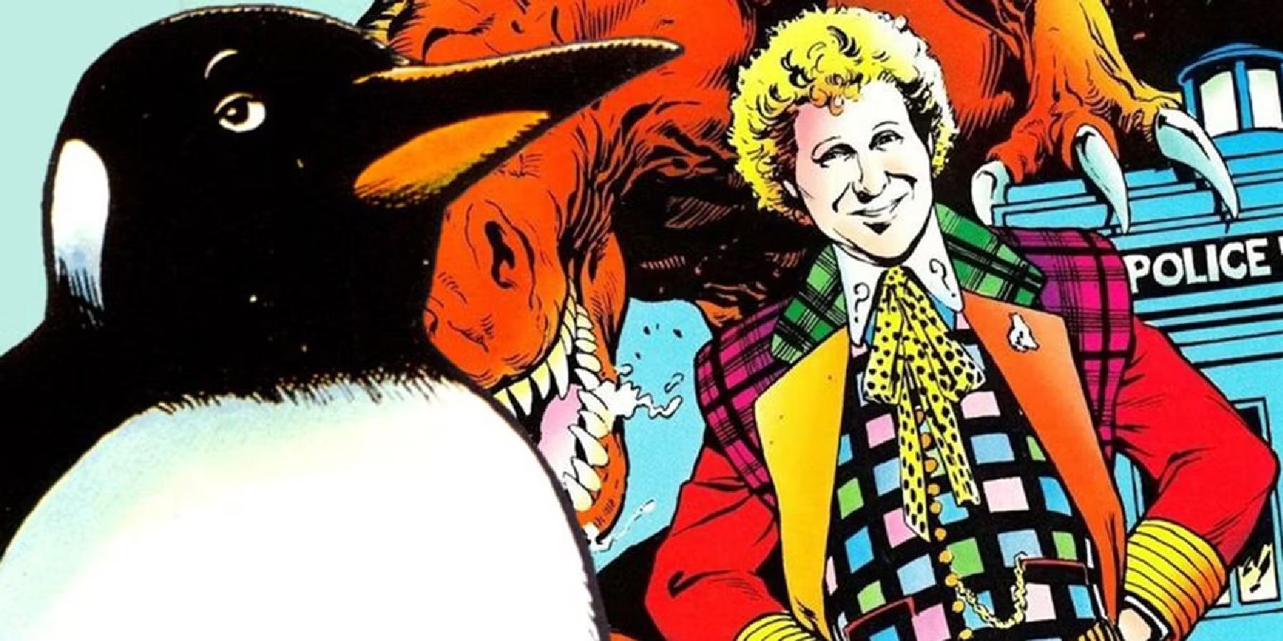 Frobisher, the Sixth Doctor's penguin companion in Doctor Who