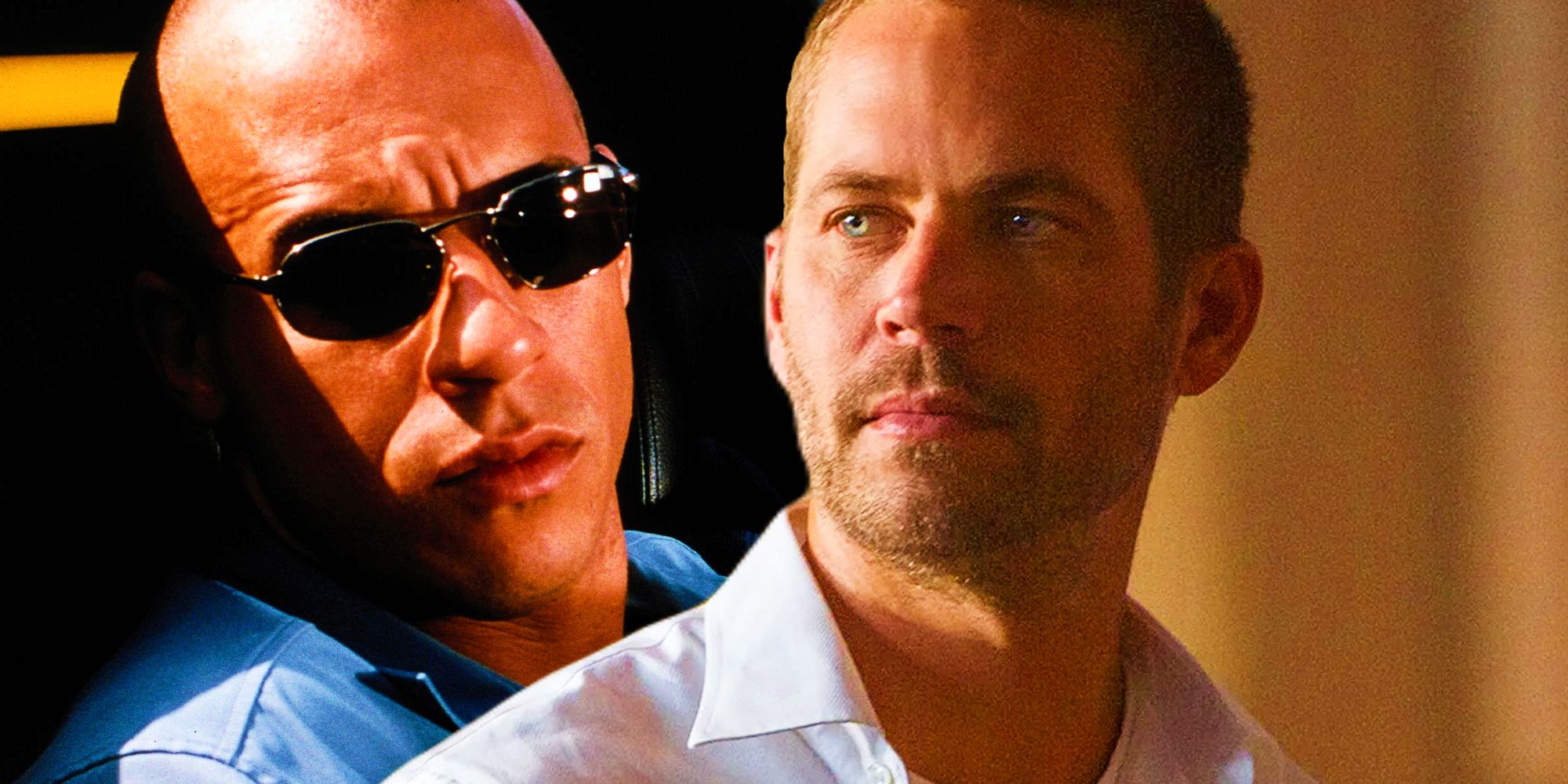 Dominic Toretto and Brian O'Conner in Fast and Furious