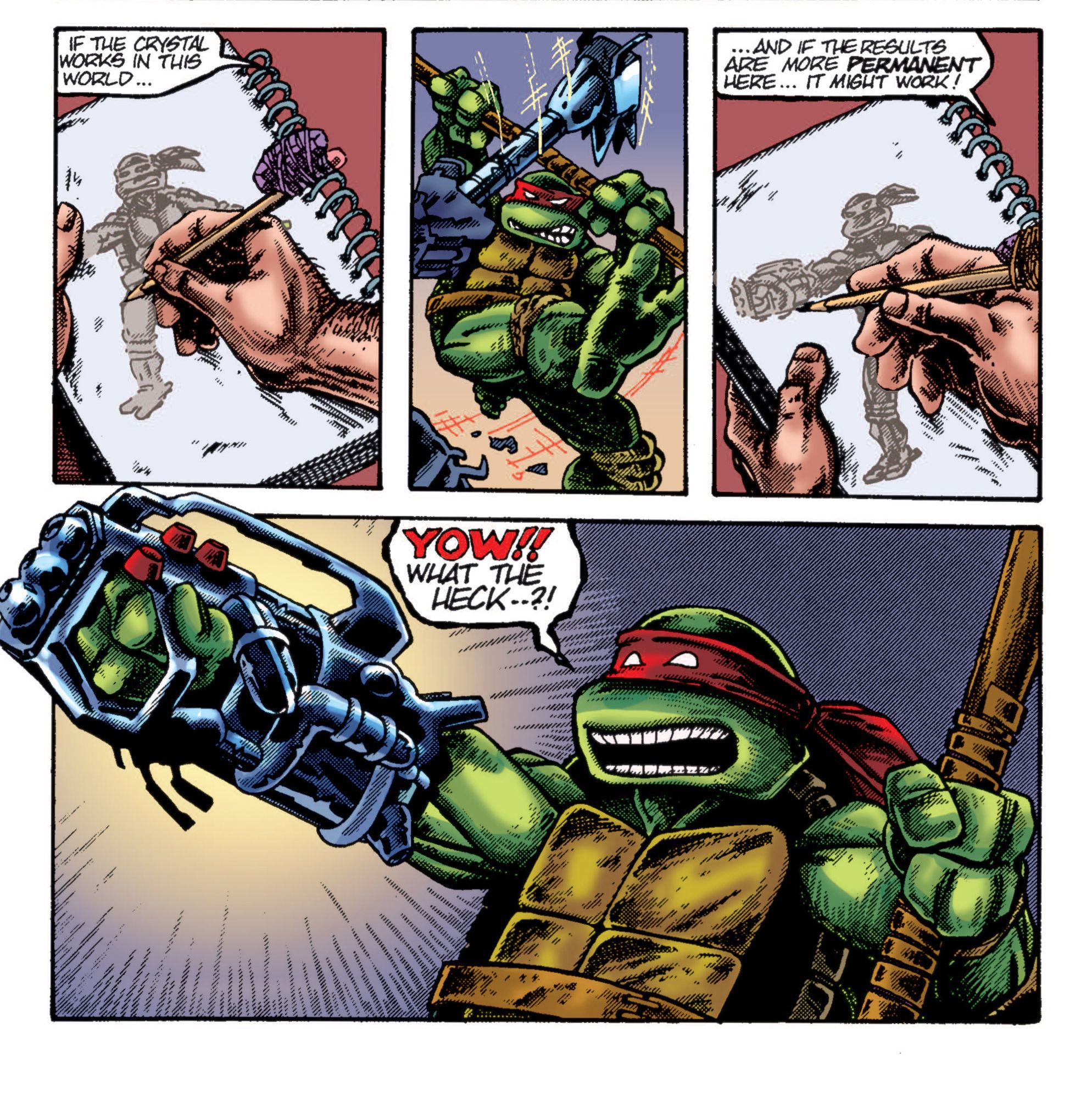 TMNT Unveils Donatello S New Official Weapon It S Perfect   Donatello Micro Series 