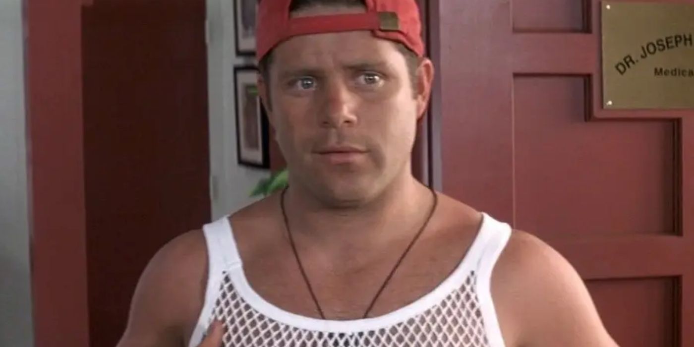 Doug looking confused in 50 First Dates