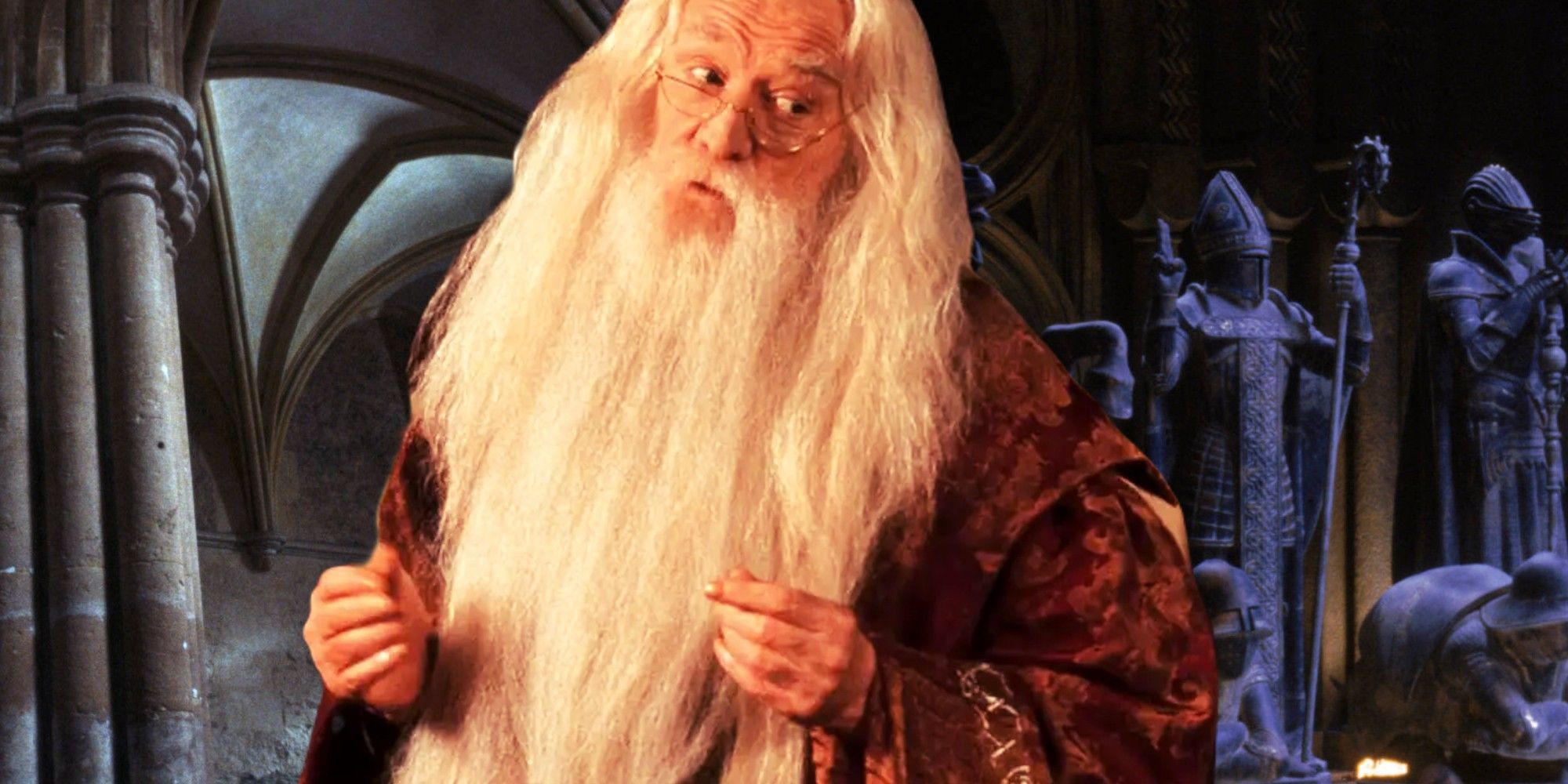 Quién interpretó a albus dumbledore