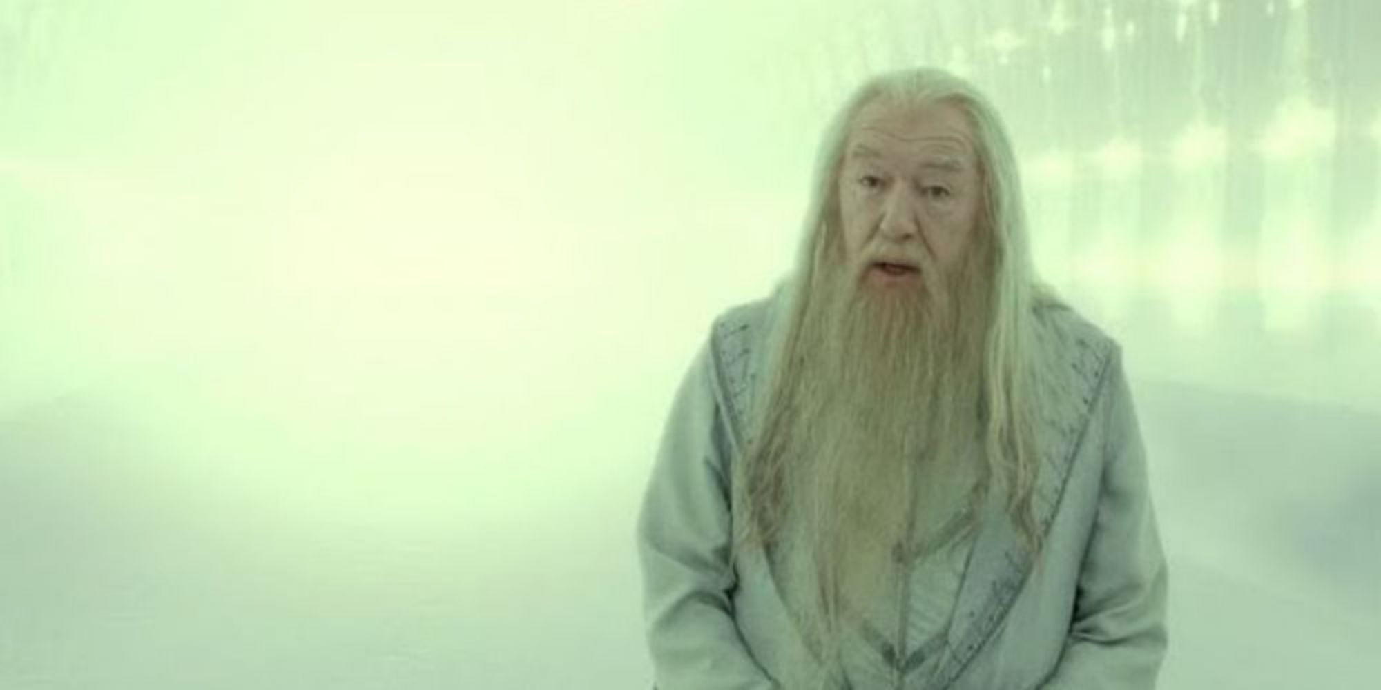 Dumbledore telling Harry not to pity the dead in Harry Potter (1)