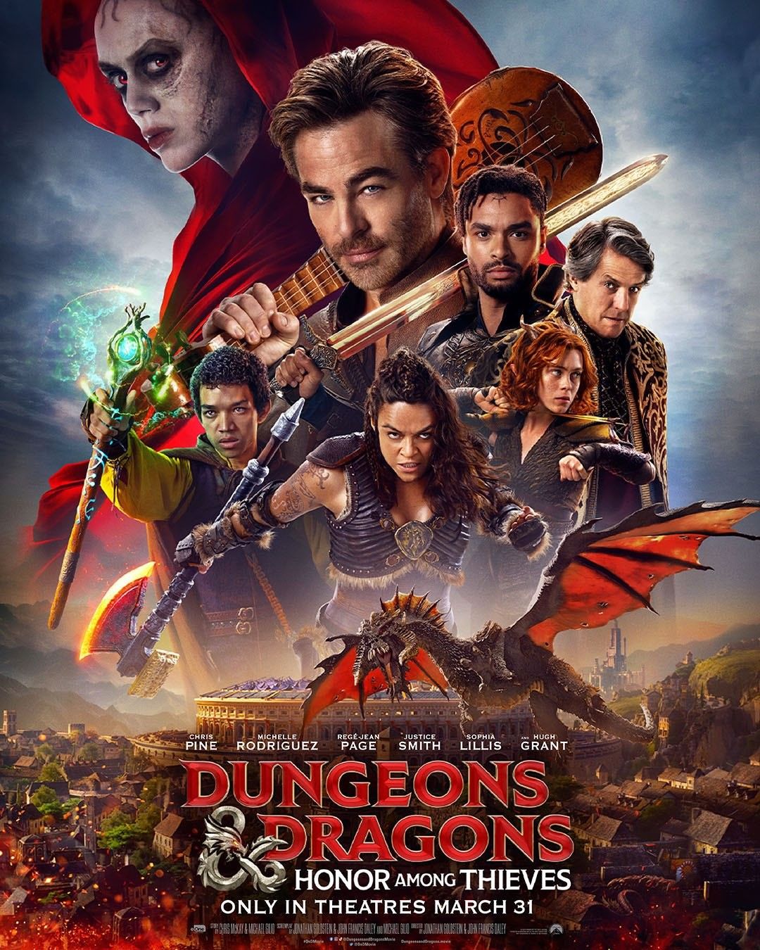 Poster film lengkap Dungeons and Dragons