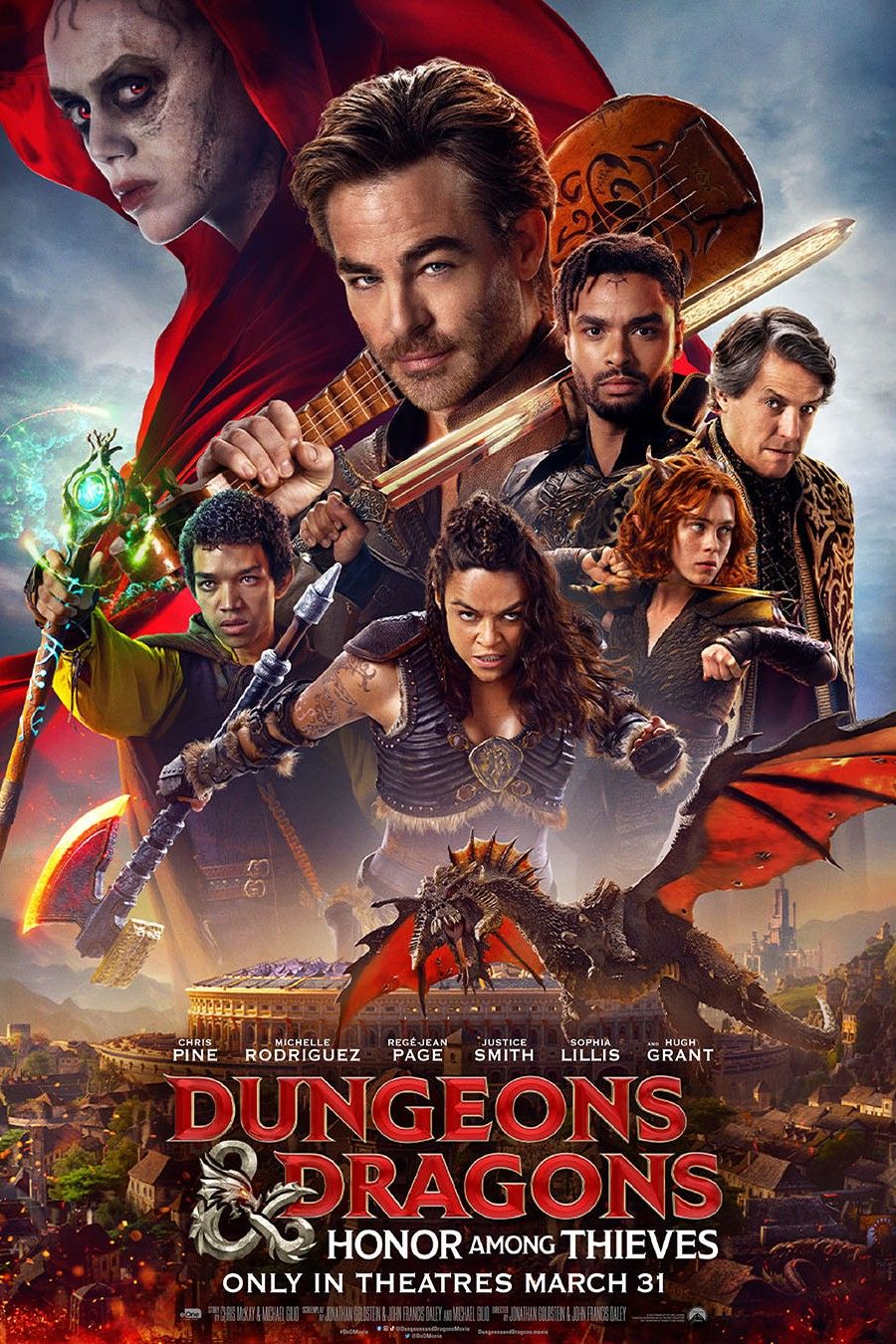 Póster de los ladrones de honor de Dragones y Mazmorras-3