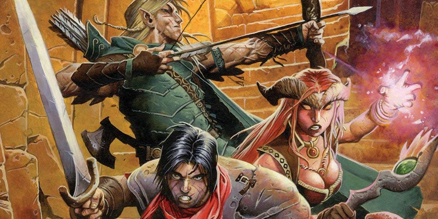 Dungeons & Dragons Fell's vijf stripboek