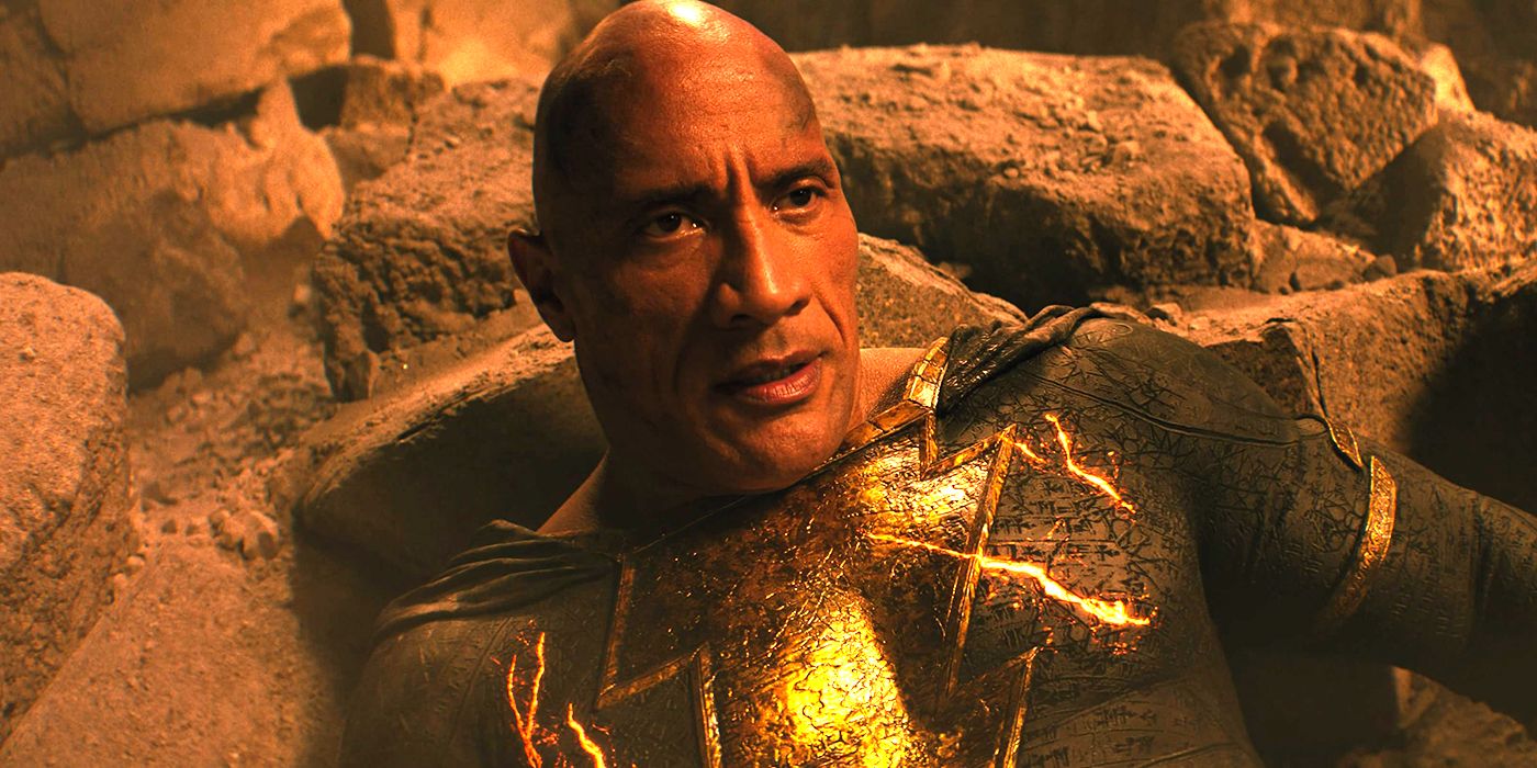 Dwayne Johnson em Adão Negro