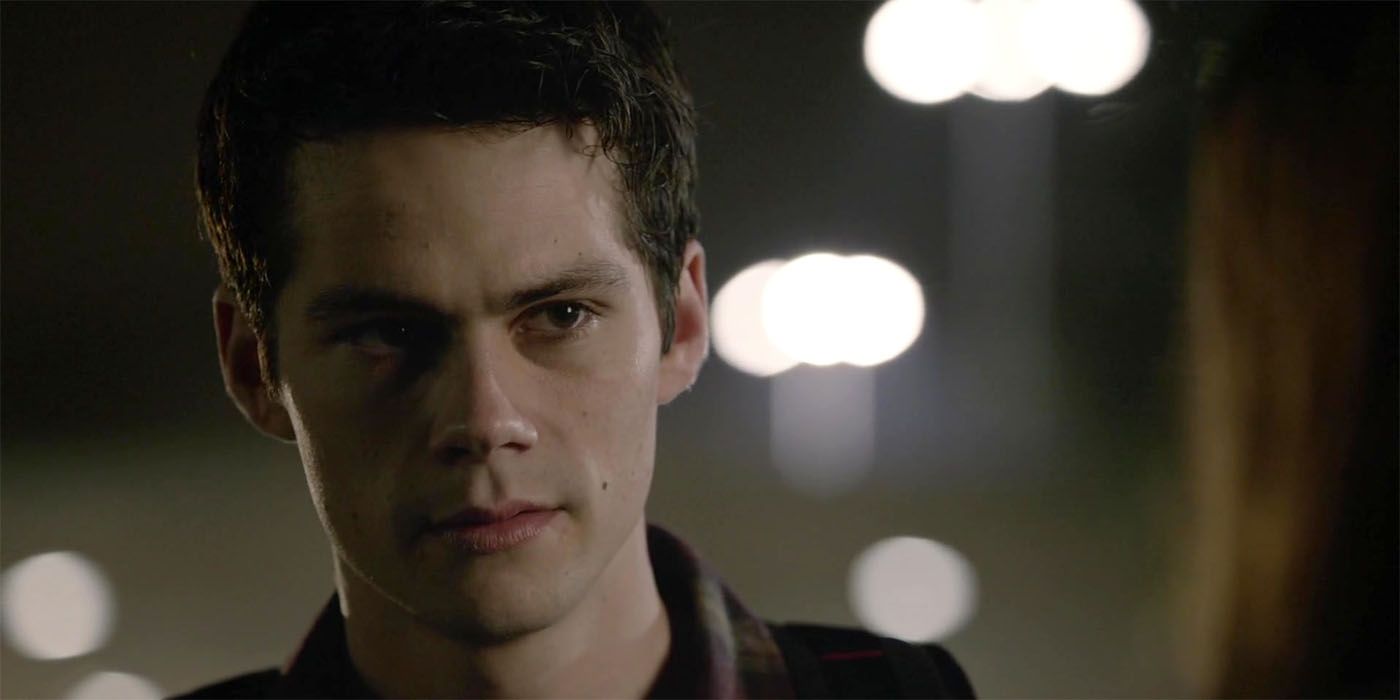 Dylan O'Brien as Stiles in Teen Wolf