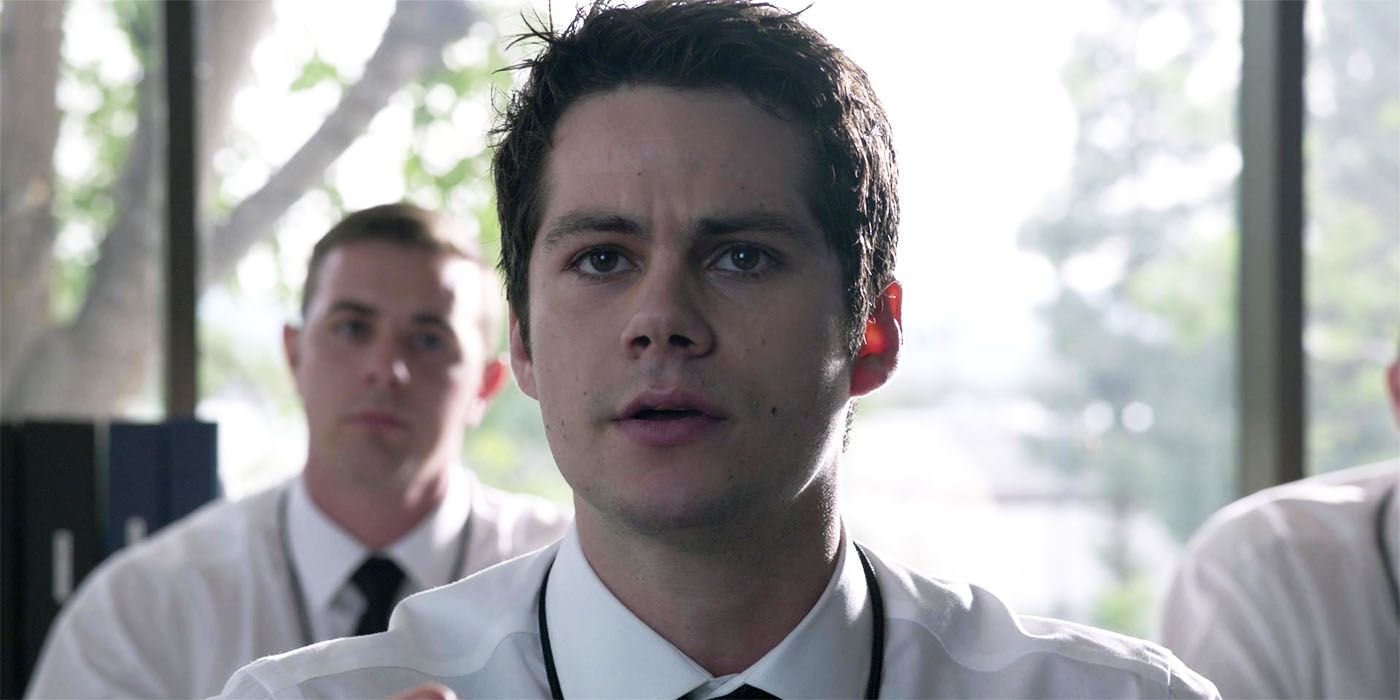 Dylan O'Brien como Stiles em Teen Wolf