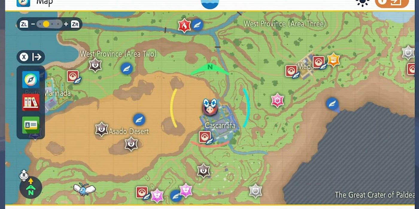 Pokémon Scarlet & Violet map location of the Earthquake TM