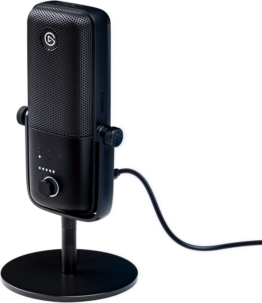 Razer Seiren V2 X USB Condenser Microphone for Streaming and Gaming on PC:  Supercardioid Pickup Pattern - Integrated Digital Limiter - Mic Monitoring  and Gain Control - Built-in Shock Absorber 
