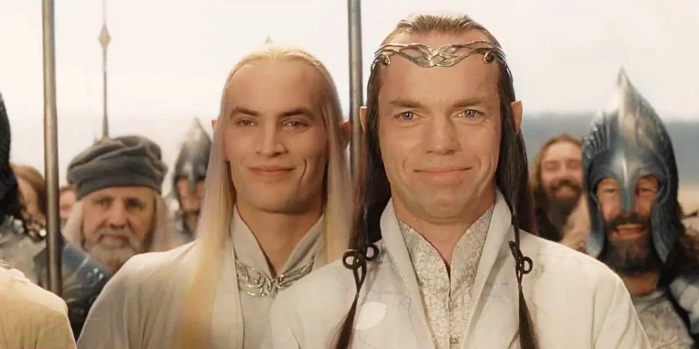 Elrond and Glorfindel in The Lord of the Rings Return of the King