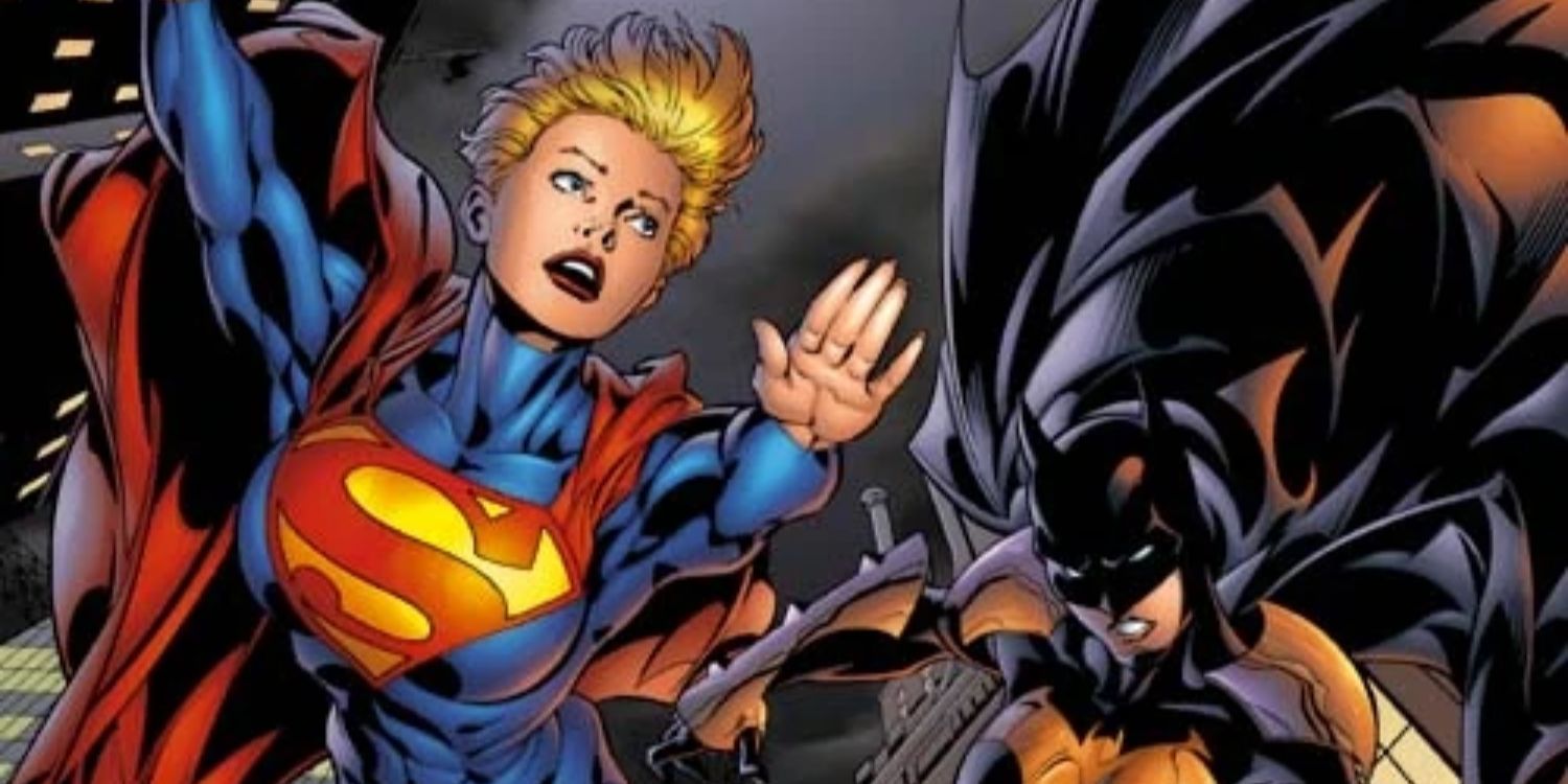 Elseworld's Finest: Capa de Supergirl e Batgirl