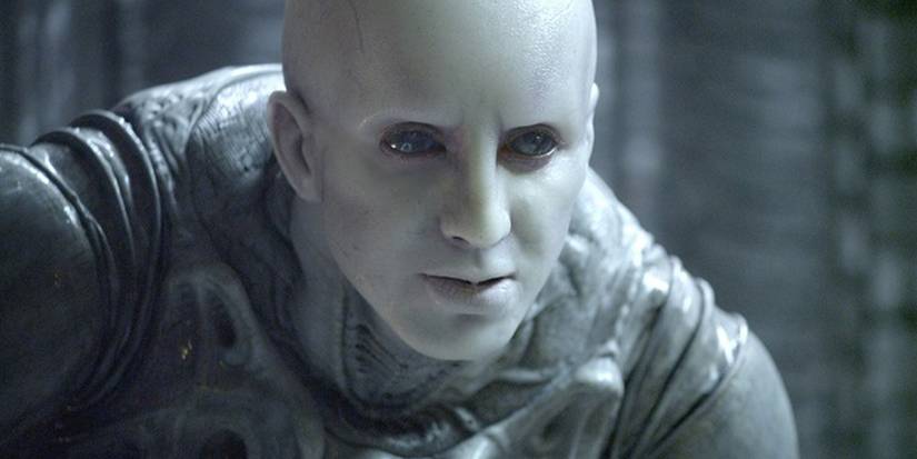 The Engineers looking intensely in Prometheus