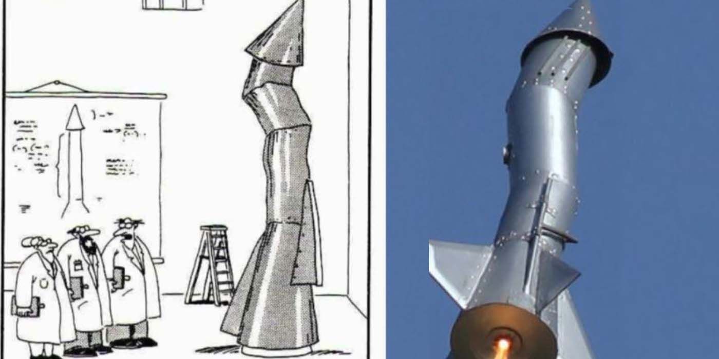 Far Side Rocket Gary Larson - Real Life Version