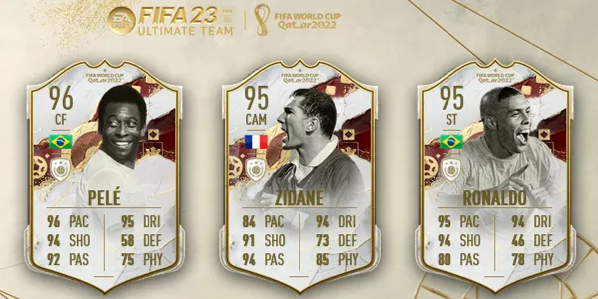 Os novos Icons do Ultimate Team no FIFA 23: quem são e seus ratings