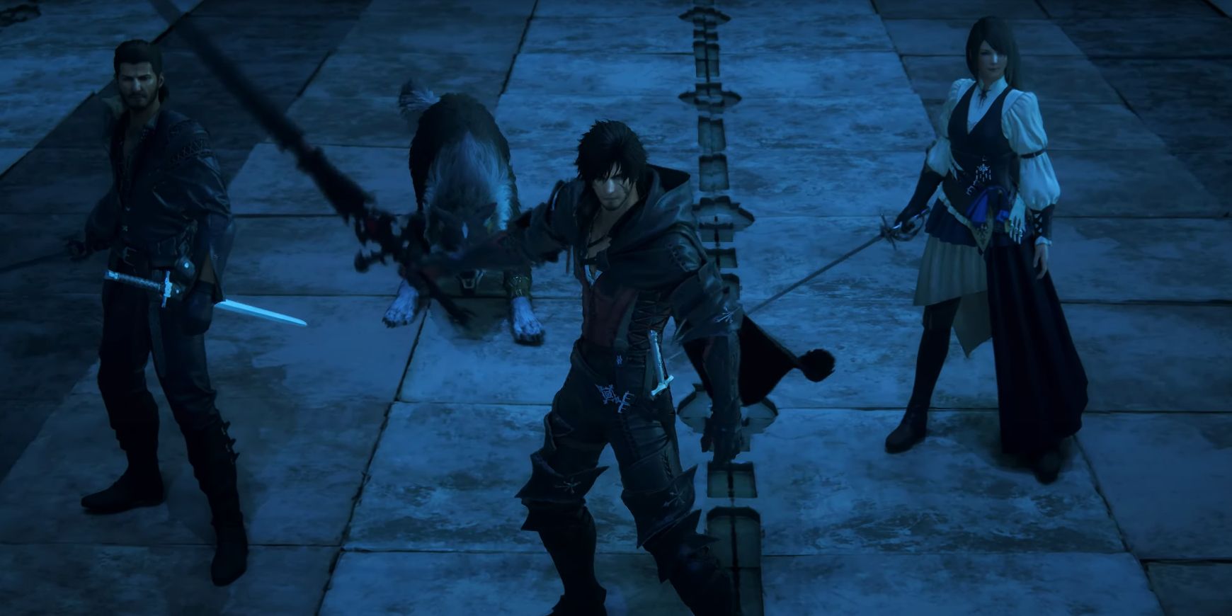 Uma cena do trailer de Final Fantasy 16, revelado no Game Awards 2022.