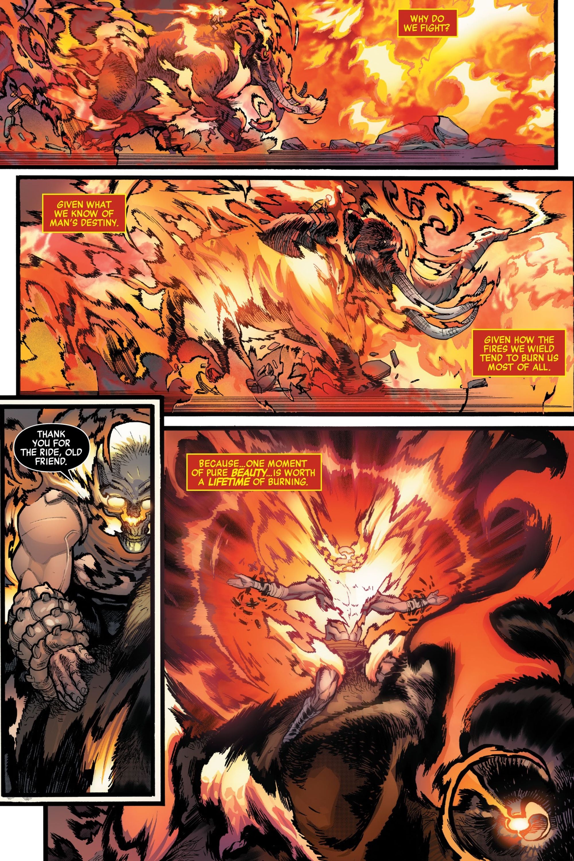 First Ghost Rider Saves The Marvel Universe