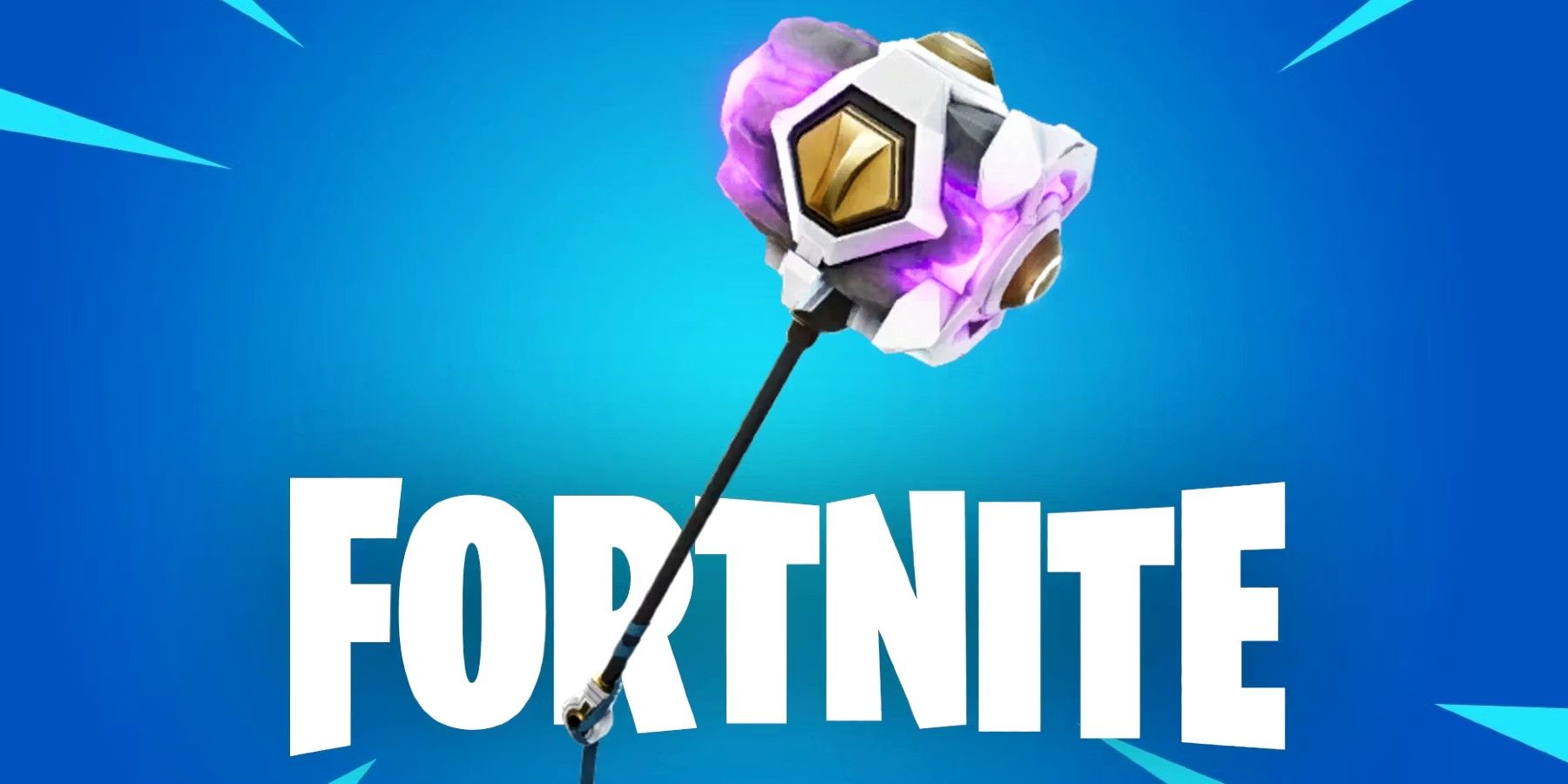 A Sockwave Hammer With Fortnite logo