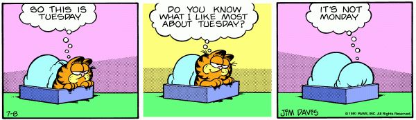 Garfield Comic Mondays