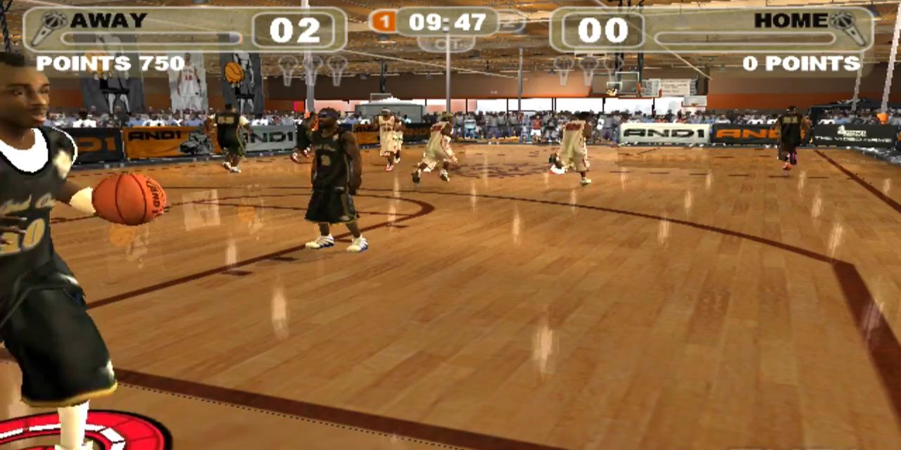 Gameplay from AND 1 Streetball