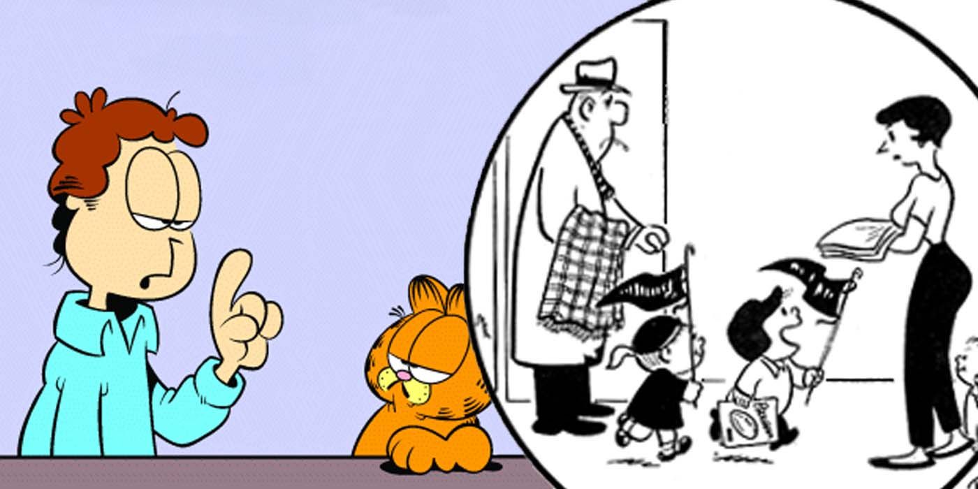 Garfield Family Circus Troll Comics