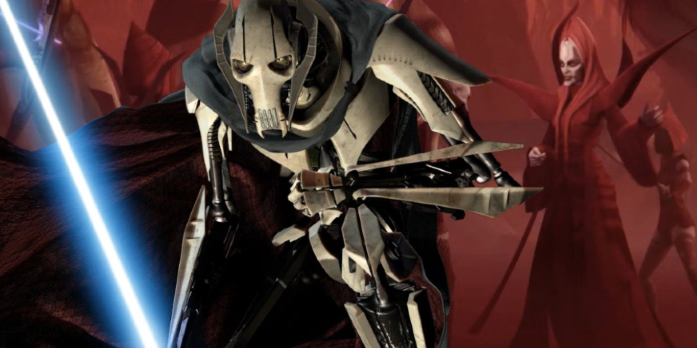 General Grievous Killed the Only Dark Sider As Powerful as Palpatine