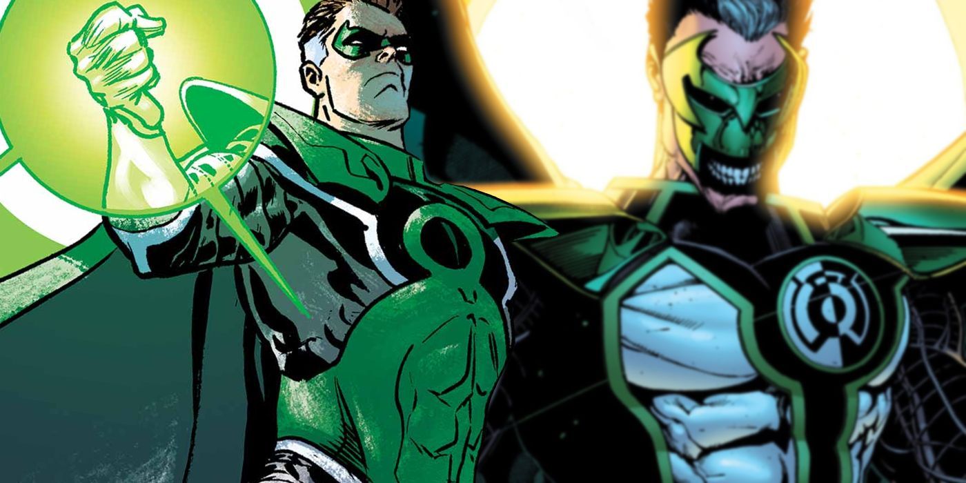 Green Lantern Parallax Hal and Kyle DC Comics
