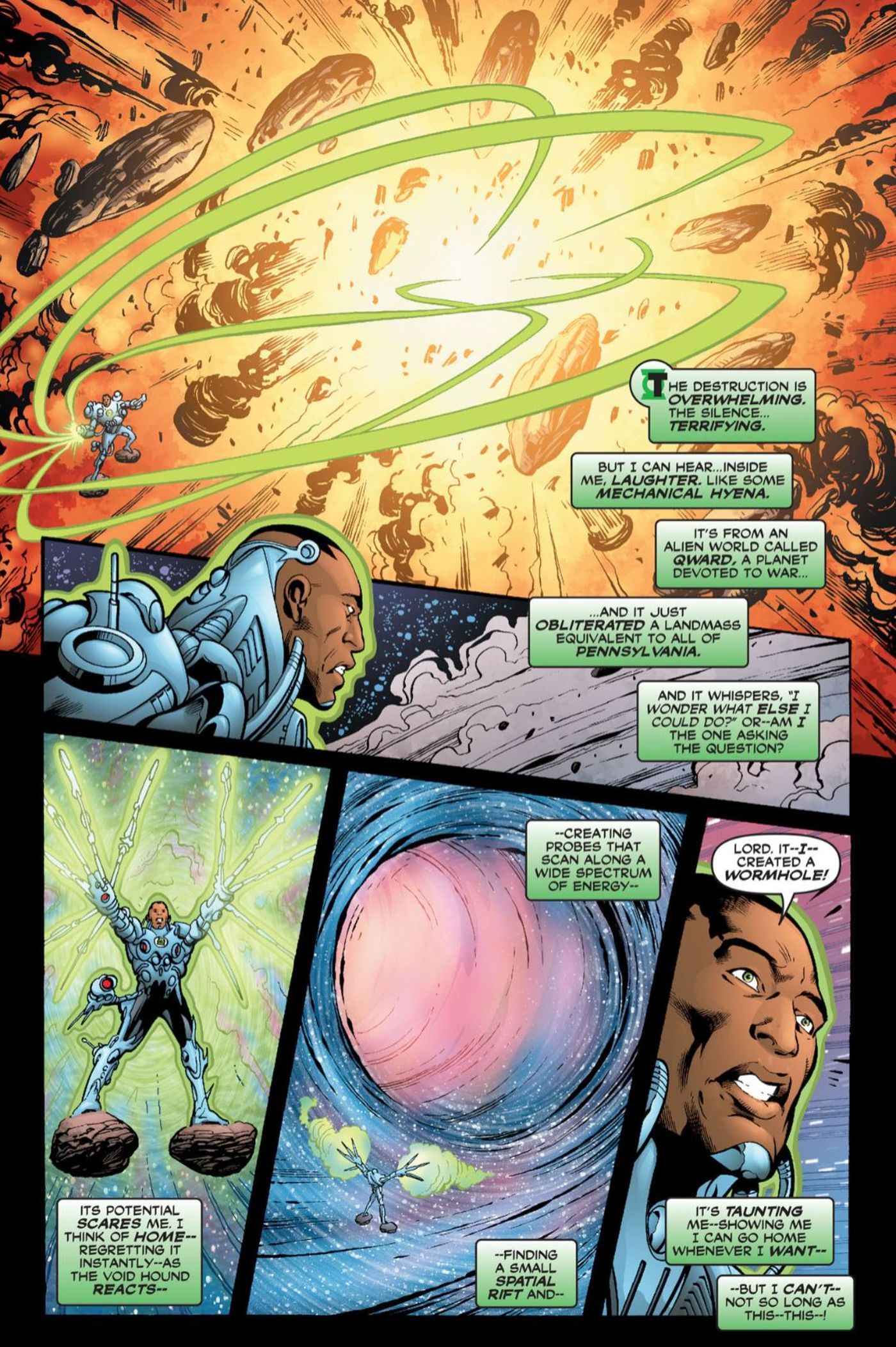 Green Lantern Void Hound Power Ring Upgrade DC Comics