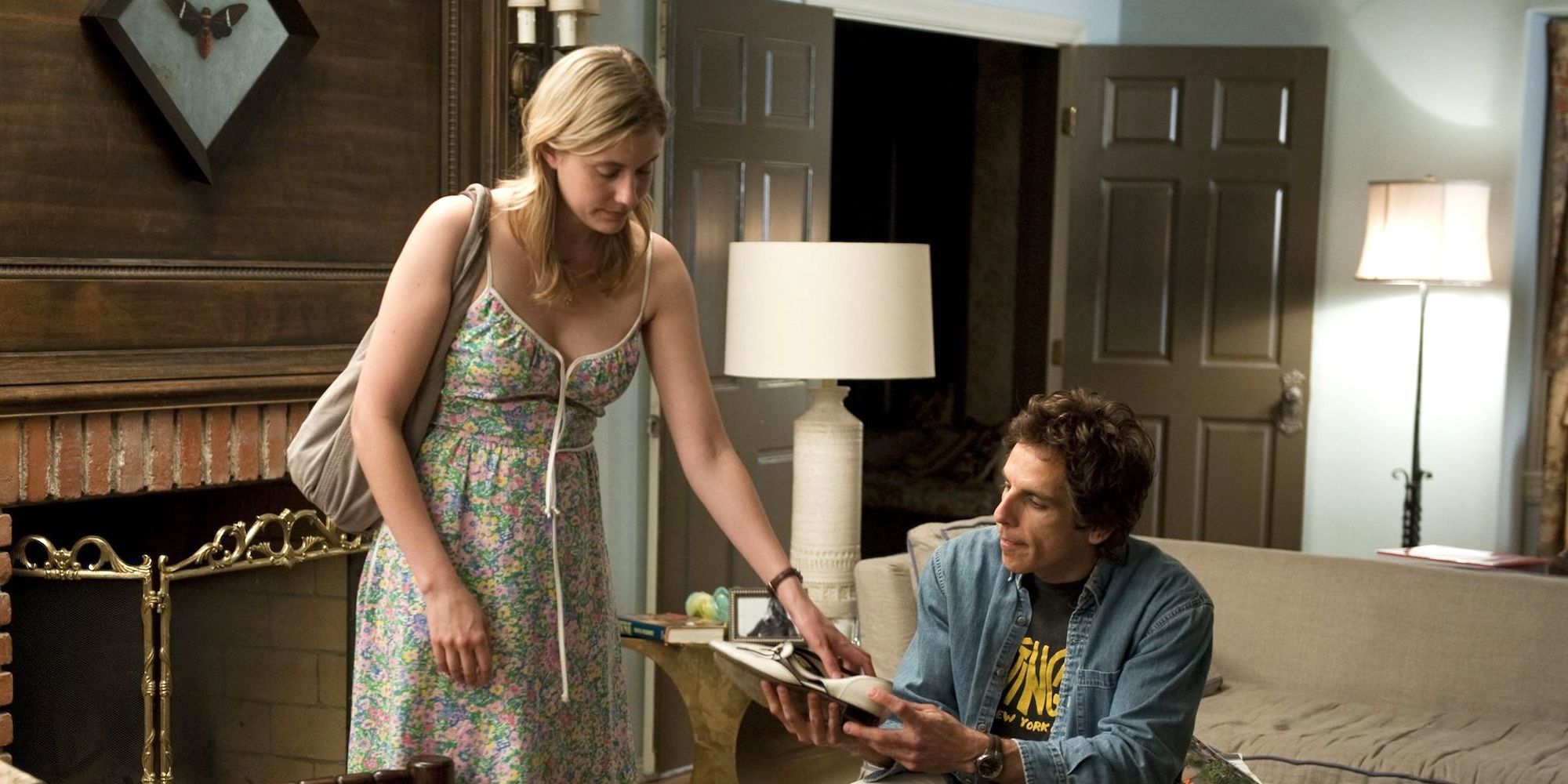 Greta Gerwig e Ben Stiller em Greenberg