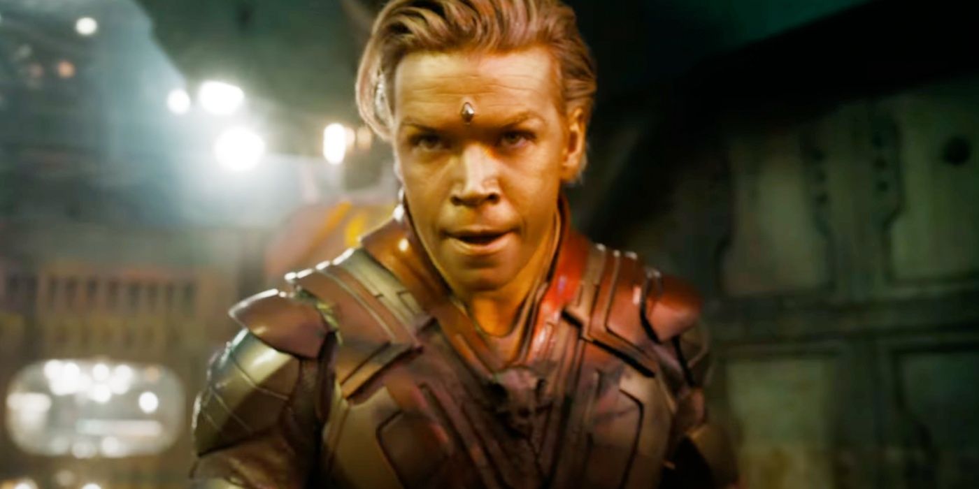 Guardiões da Galáxia 3 Adam Warlock Will Poulter