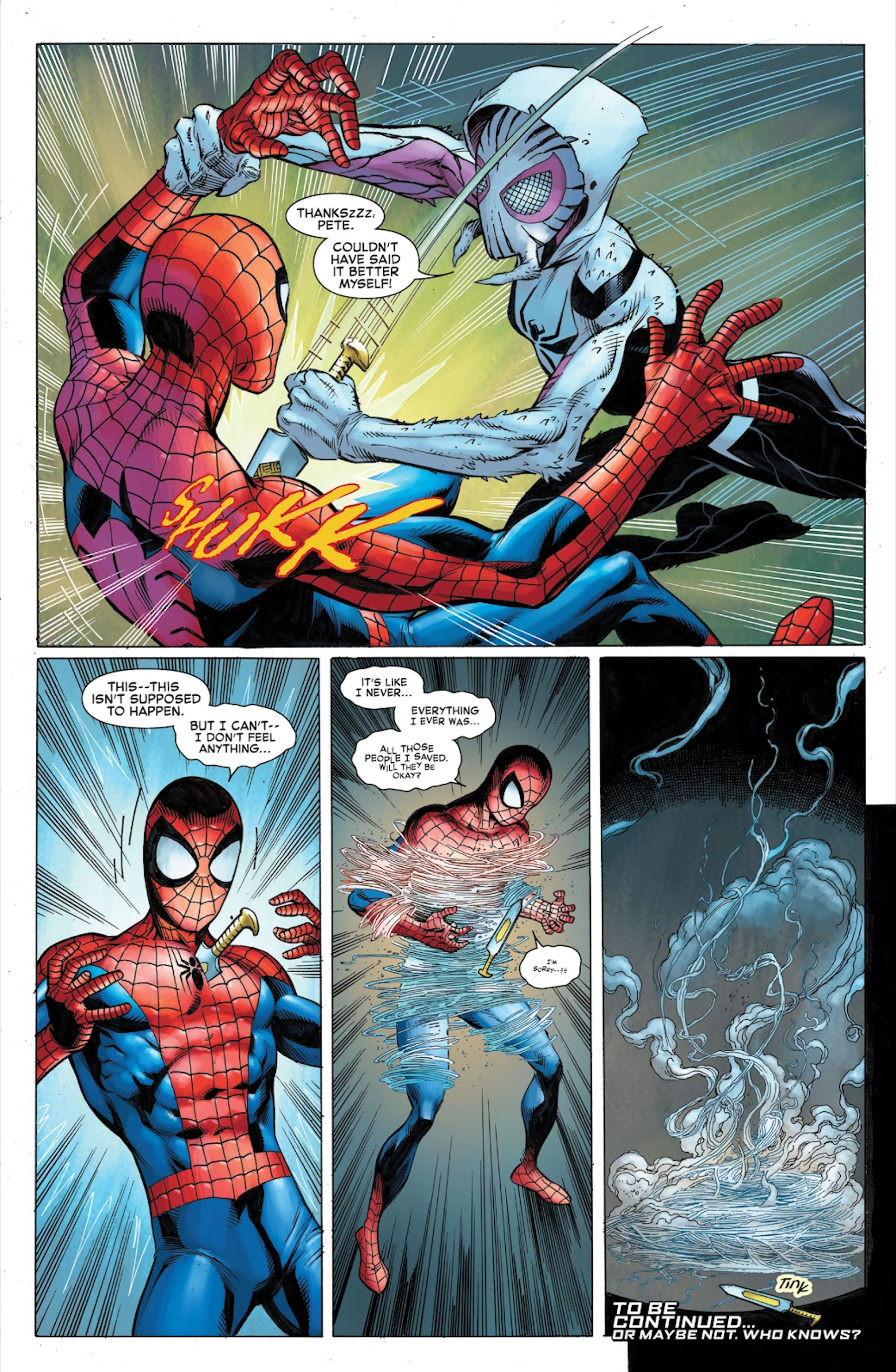 Gwen Stacy mata o Homem-Aranha