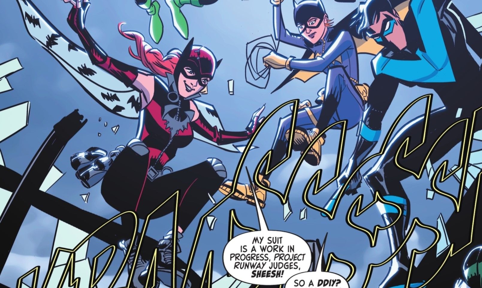 Harley Quinn Showcases New Costume as an Official Bat-Family Hero