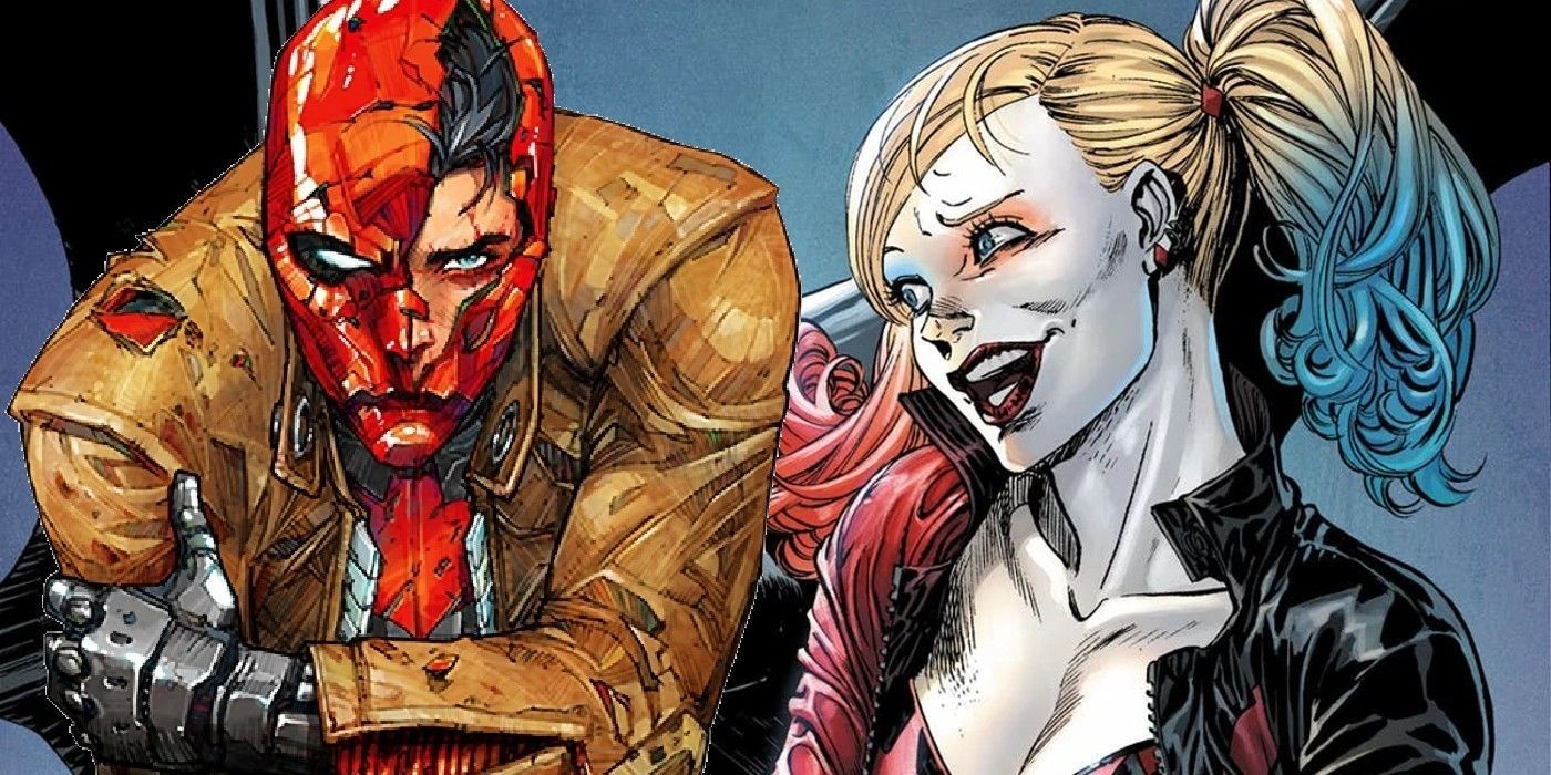 Harley Quinn and Red Hood.