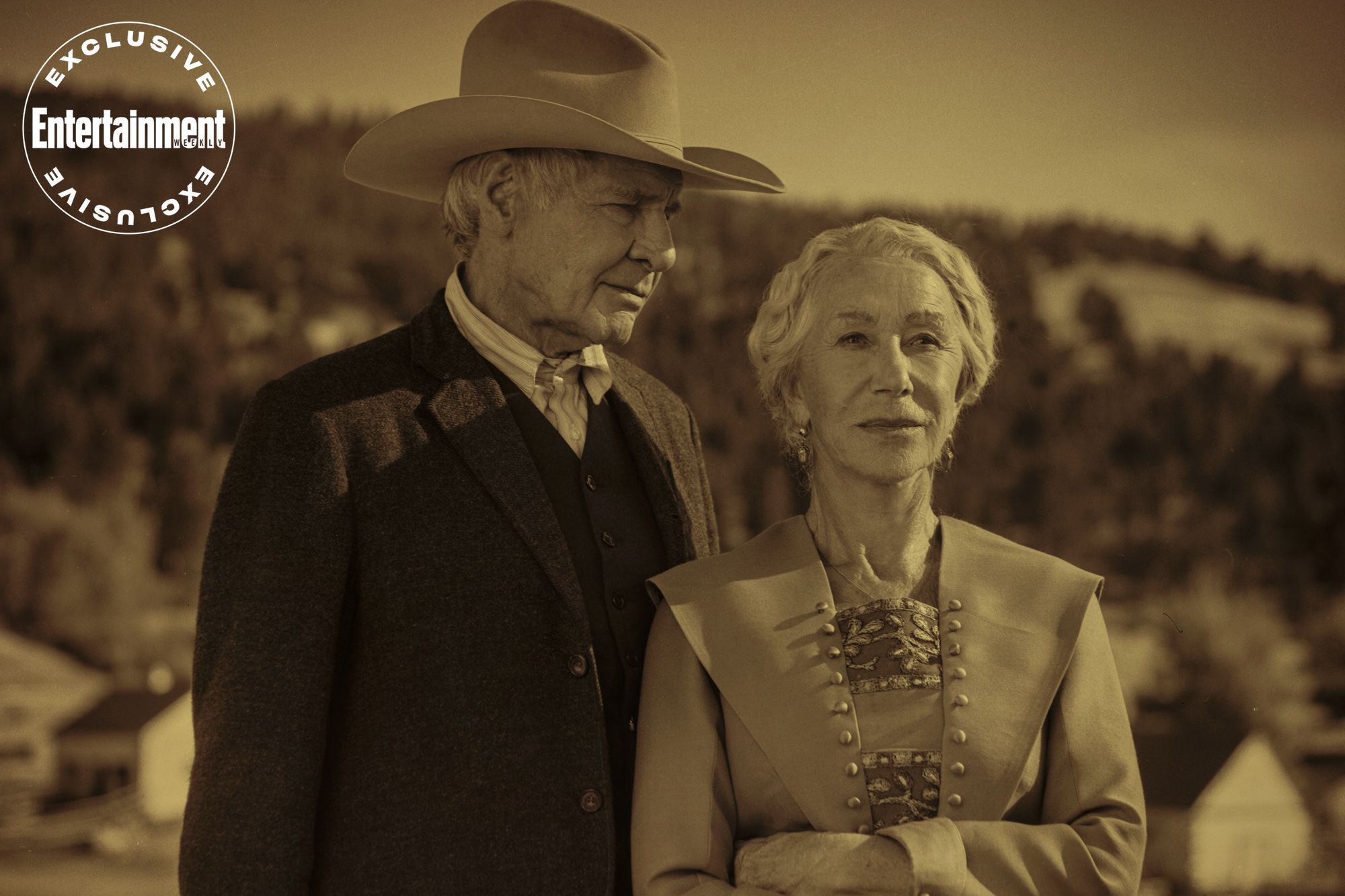 1923 Harrison Ford & Helen Mirren New Images For Yellowstone Prequel