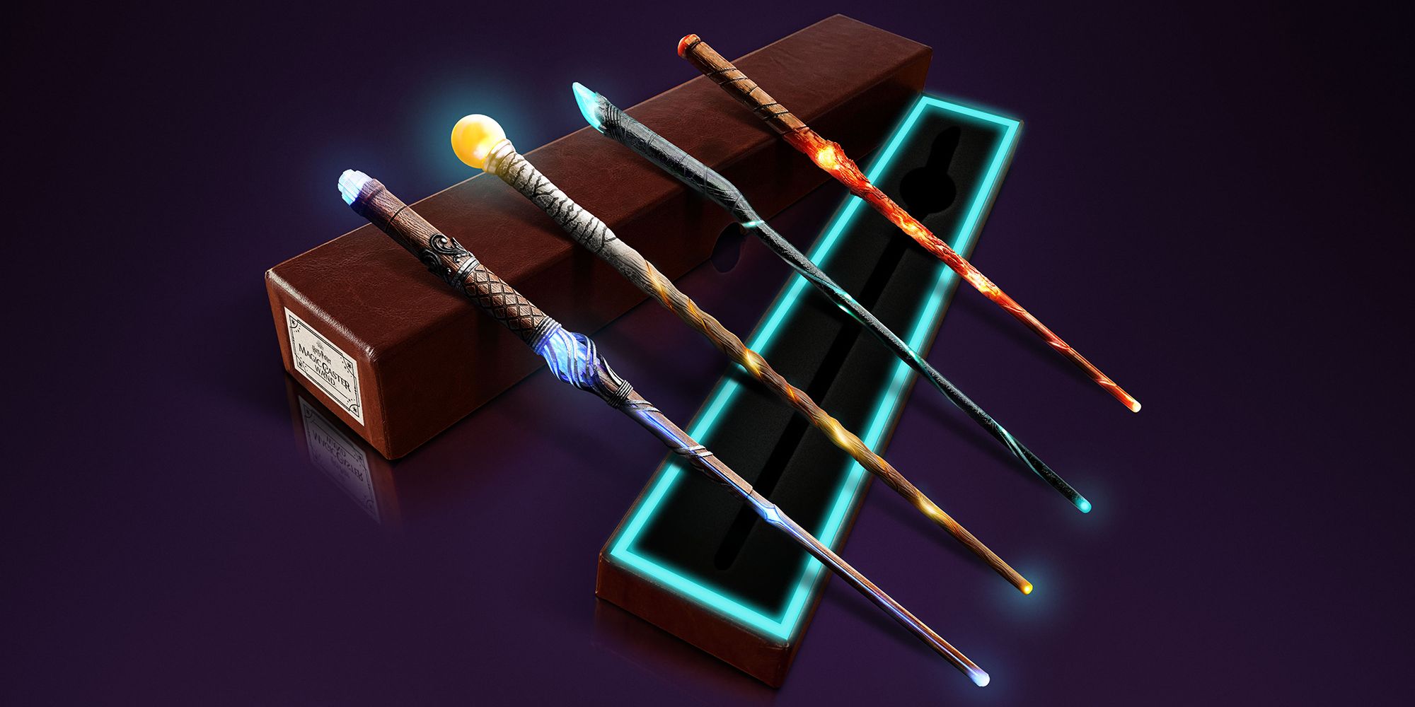 Harry Potter Magic Caster Wand app purple