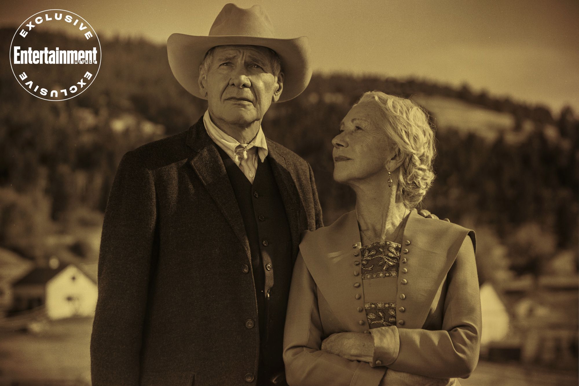 1923 Harrison Ford & Helen Mirren New Images For Yellowstone Prequel