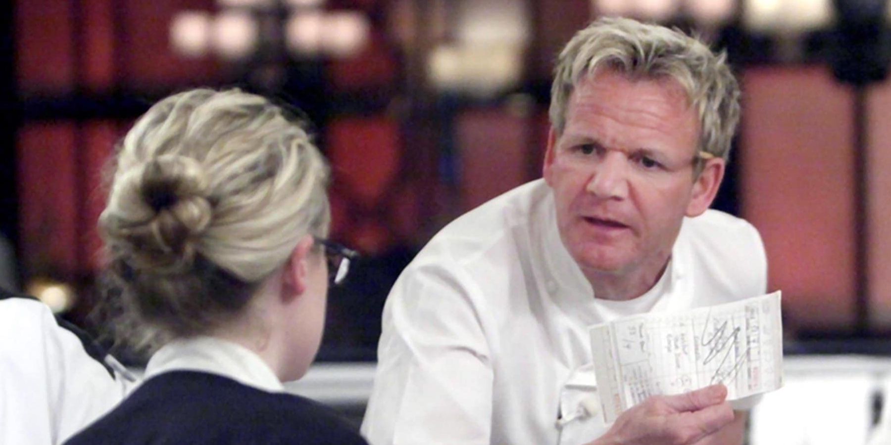 Hell's Kitchen Season 3: Gordon Ramsay confronts a chef in the kitchen