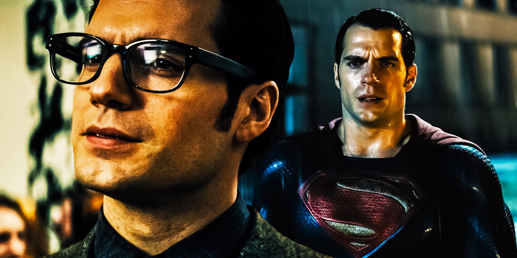 Henry Cavill as Clark Kent and Superman
