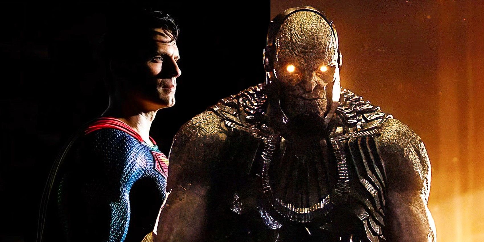 Henry Cavill in final image as Superman with Justice League&rsquo;s version of Darkseid