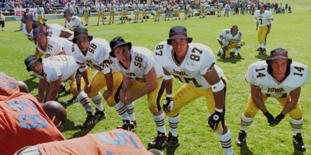 henry winkler's head on football player's bodies in the waterboy