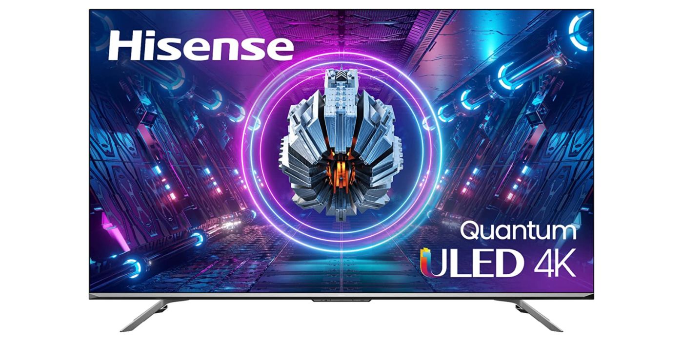 Promo image of the Hisense U7G Android 4K TV.