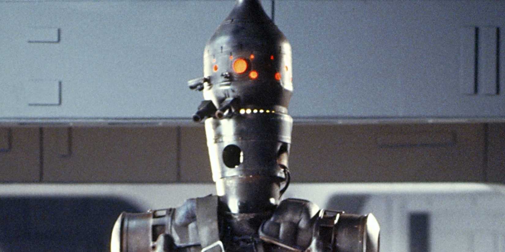 IG-88 on a Star Destroyer in The Empire Strikes Back
