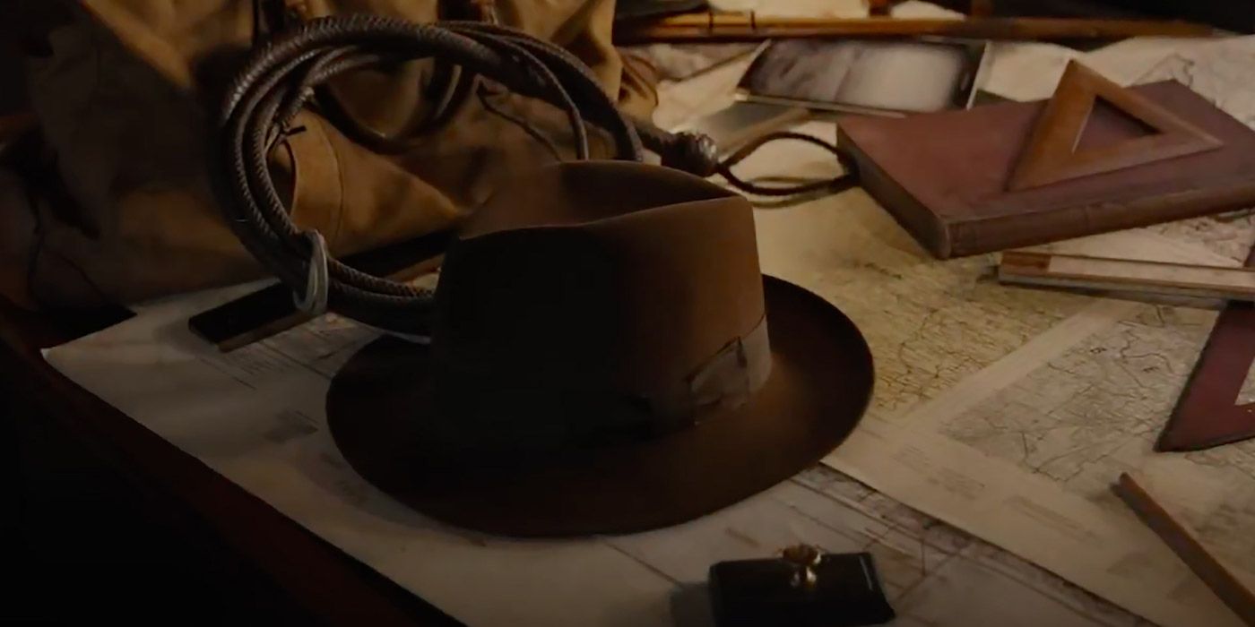 Indiana Jones' iconic hat and whip in the Dial of Destiny trailer