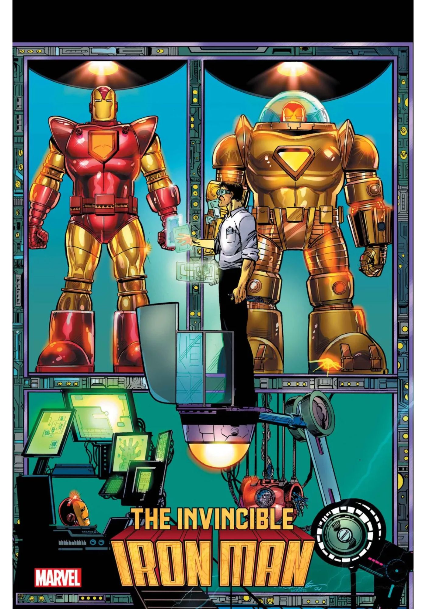 Iron Man Cover Art - Feilong Villain